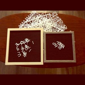 2 letter boards